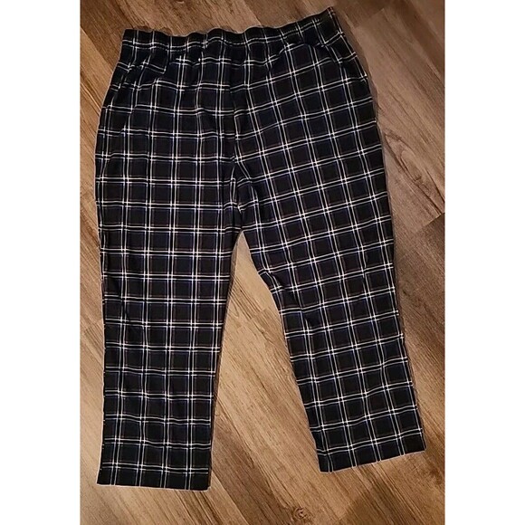 Nautica Mens Pajama Pants XXL Plaid Blue Fleece Elastic Waist Drawstring - Picture 2 of 10